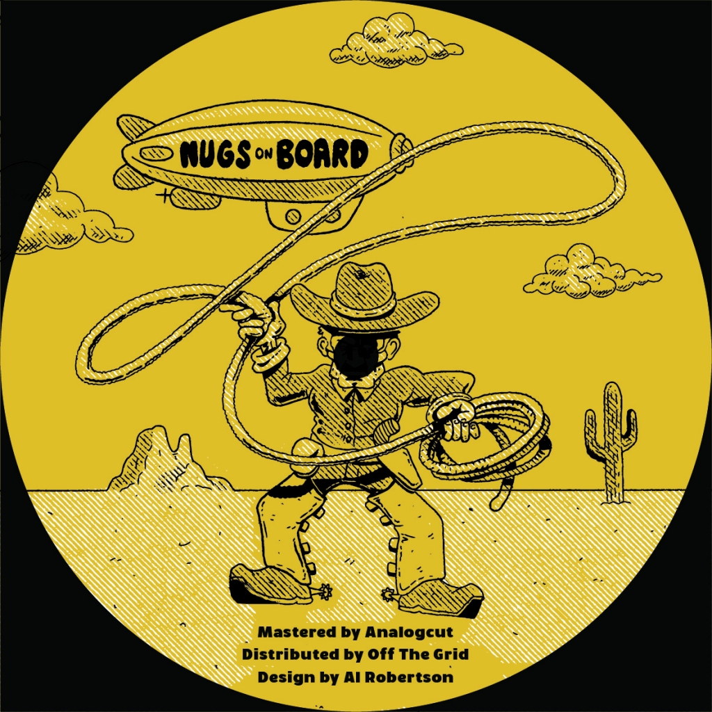 ( NUGS 004 ) MUNIR NADIR - Compass Ep (12") Nugs on Board